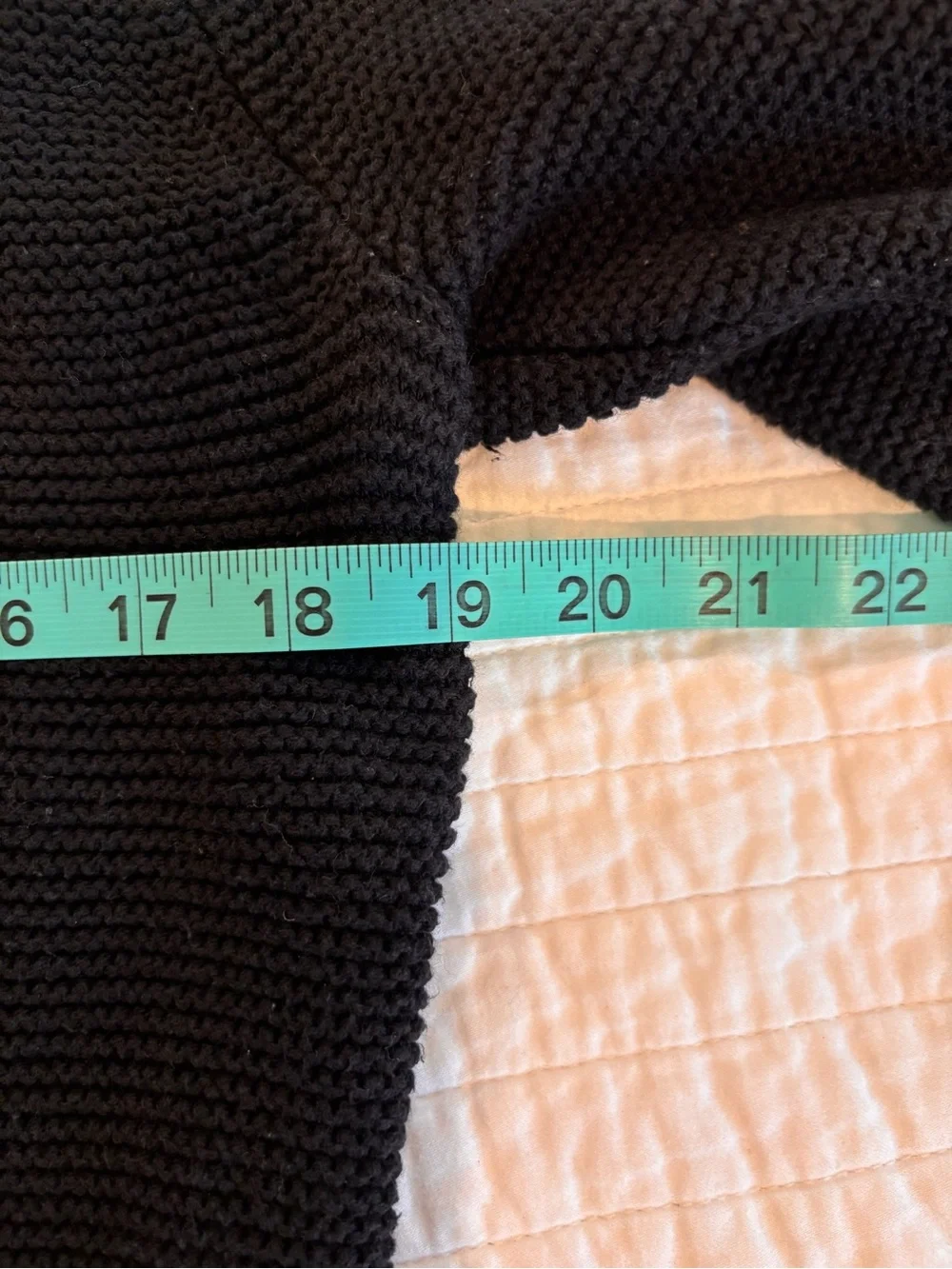 J. Crew Black Basket-Stitch Knit Crewneck Sweater